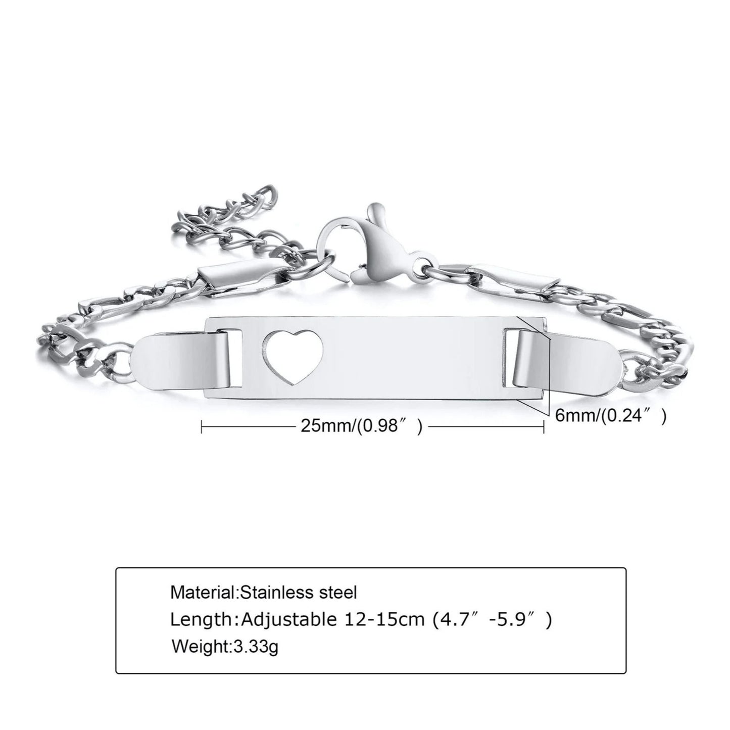 Individuelles Namens ID Armband